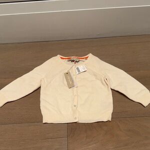 Christopher Fischer Cream Kids Cardigan